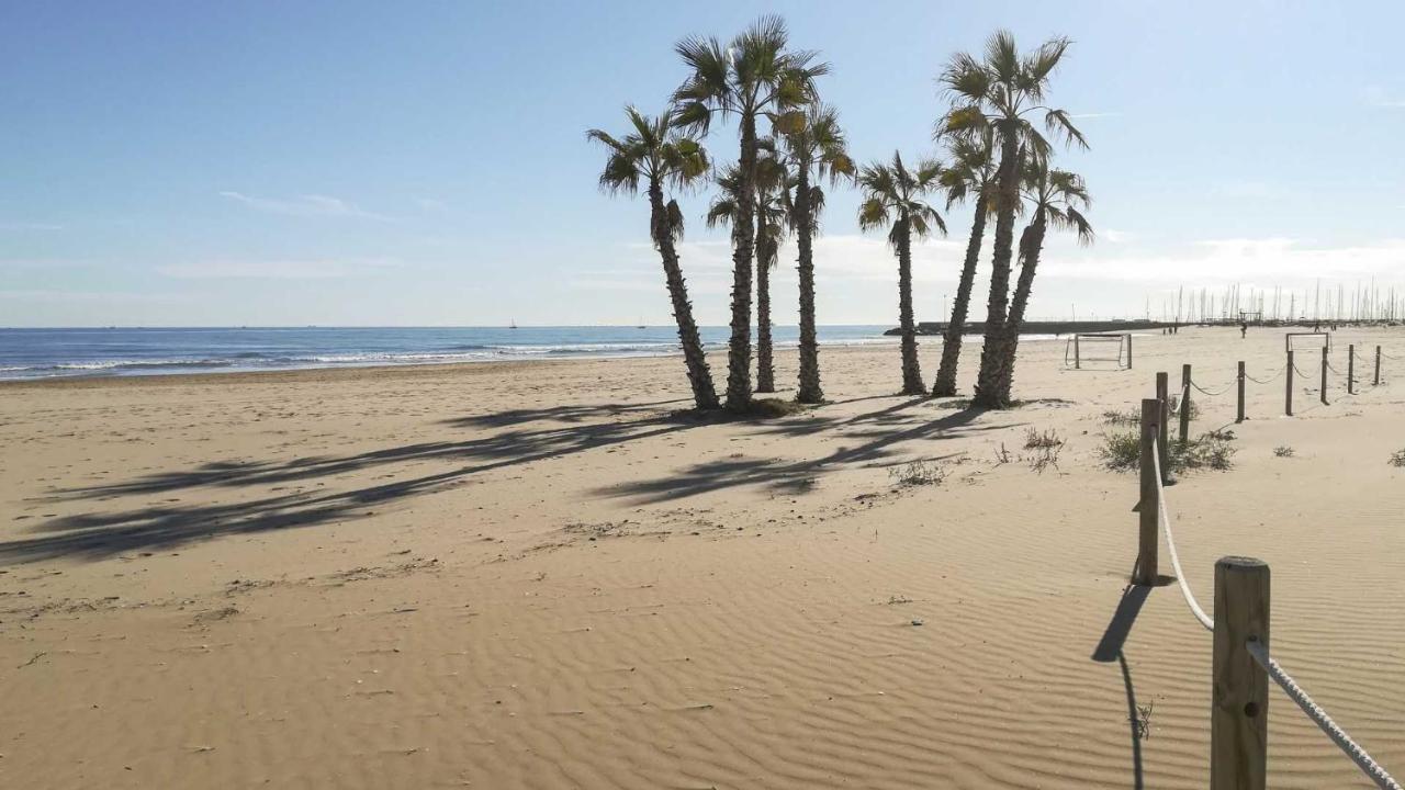 Playa De Canet, Gran Terraza Valencie Exteriér fotografie